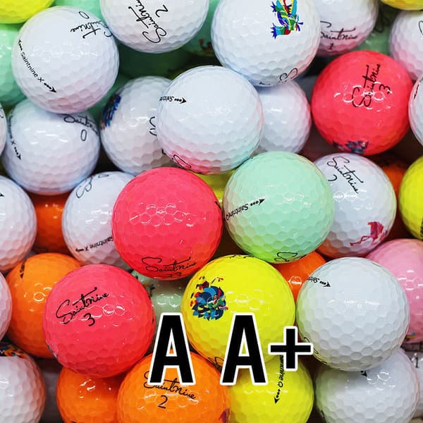 (주)에이스골프 세인트나인 로스트볼 화이트/컬러 혼합 A~A+ 30알 - 최저가 24,000원