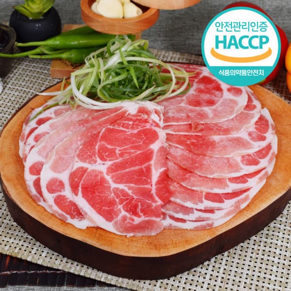 누리푸드 누리푸드 대패목삼겹 250g 8팩