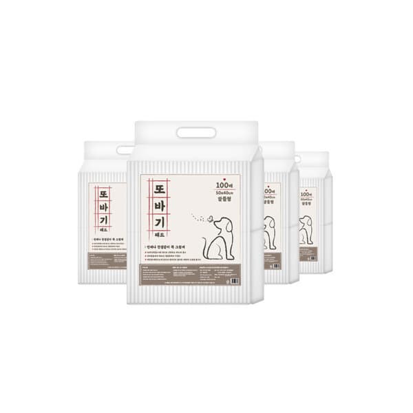 펫천국 또바기 패드 알뜰형 400매 강아지 배변패드 - 최저가 32,870원