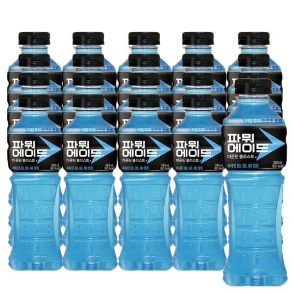코카콜라-스타배송 파워에이드 마운틴블라스트 600ml 20입