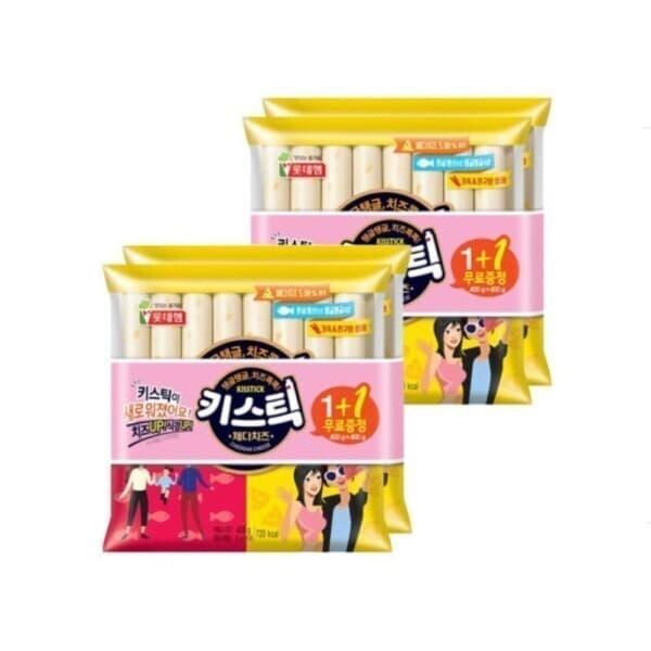 롯데푸드-스타배송 키스틱 400g 2세트 64개입