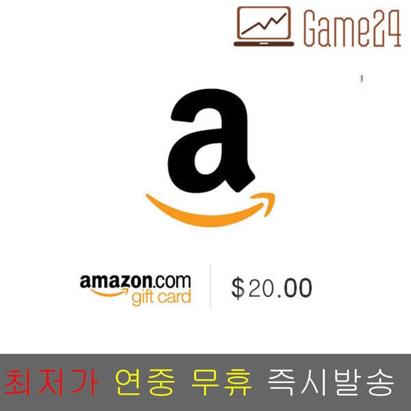 Game24 Amazon Gift Card 20 USD
