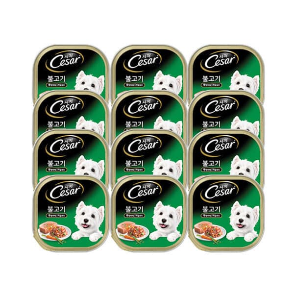 마즈코리아-스타배송 시저 불고기 100g x12개