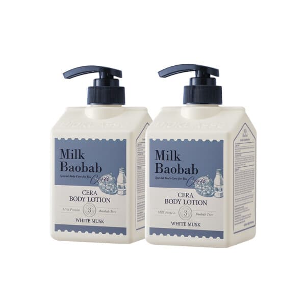 밀크바오밥 세라 바디로션 화이트머스크 600ml 2개 - 최저가 23,800원