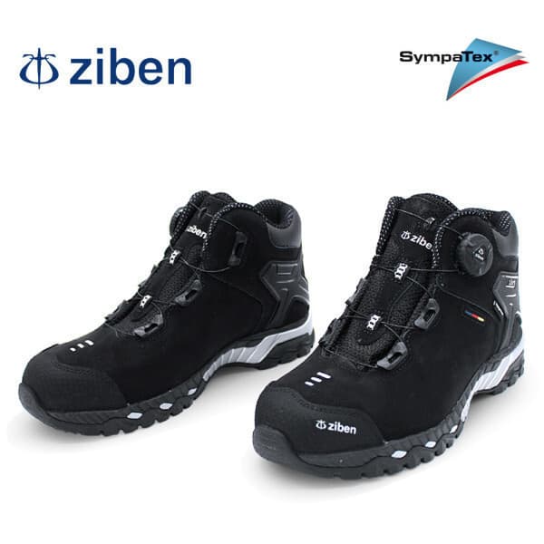 매너티세이프 지벤안전화 ZB-207 6인치 소가죽 방수 다이얼