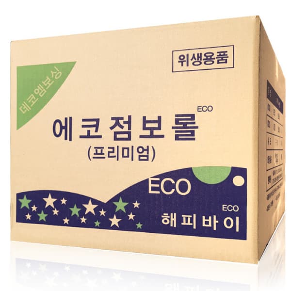 올픽몰 에코 프리미엄 무형광 점보롤 3겹 16롤