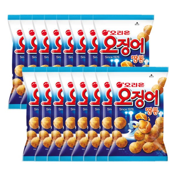 오리온-스타배송 오리온 오징어땅콩 98g x 16개