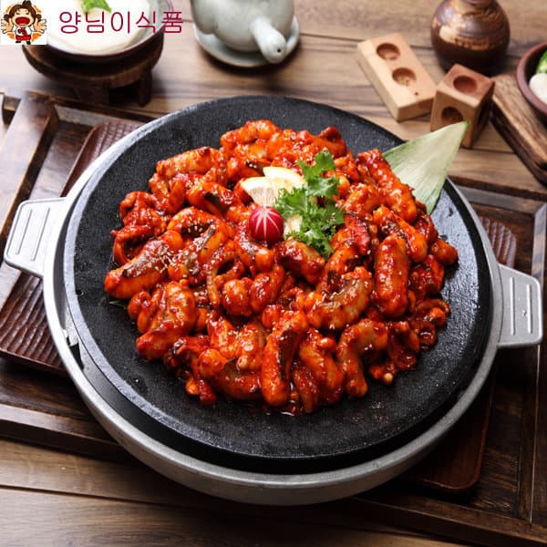 양님이 양념이낙지볶음 600g/매운쭈꾸미볶음/게장
