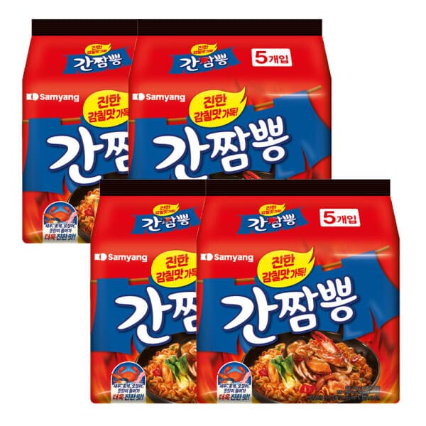 삼양식품스타배송 삼양 간짬뽕 20입(5입x4개)