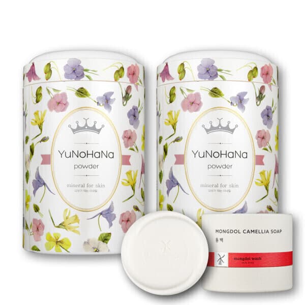 유노하나코리아 유노하나 1000g 2개 세트 미네랄 입욕제 - 최저가 83,810원