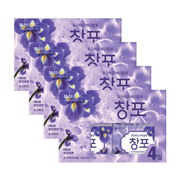크리오X대일밴드 NEW창포비누 90G x16입