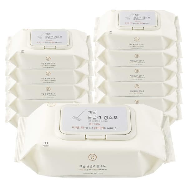 예밀 예밀향균 물걸레청소포 300매