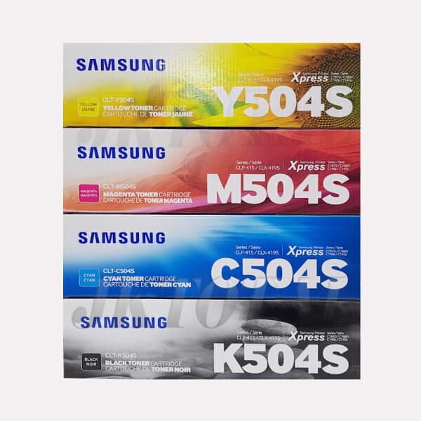 전산JK 삼성 정품토너 CLT-K504S/C504S/M504S/Y504S 4색세트