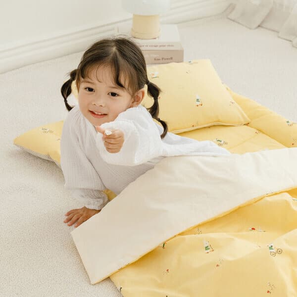 SHEZHOME 유아 순면 낮잠이불 토퍼세트 패드세트 풀세트 - 최저가 39,900원