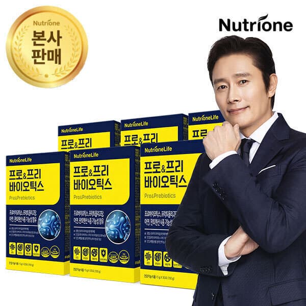 뉴트리원공식스토어 프로 프리 바이오틱스 유산균 6박스(6개월분) 프로바이오틱스 분말스틱 - 최저가 72,950원