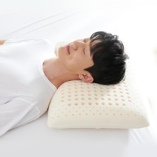 (주)슬립스파 목이편한 옆으로자는 베개 천연 라텍스 - 최저가 79,800원