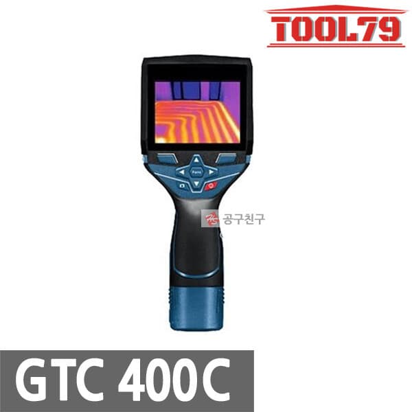 09친구 보쉬 GTC400C 열화상카메라 블루투스 88mm 컬러 디스플레이 IP53 온도측정
