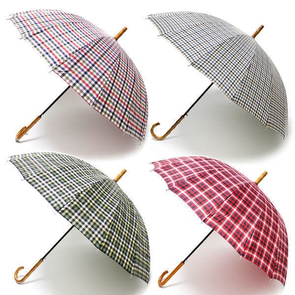아름지다 갈모 체크16K 자동 장우산 GM116 - 최저가 17,900원
