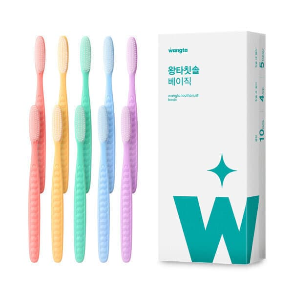 왕타 백선생 왕타칫솔 베이직 10P - 최저가 17,800원