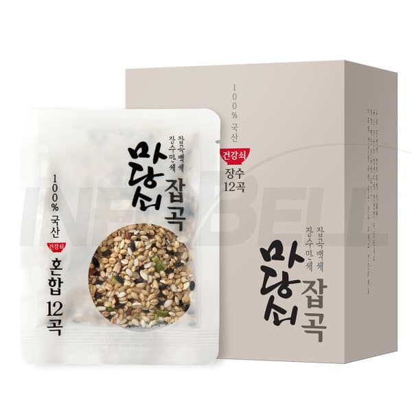 인포벨홈쇼핑 마당쇠 잡곡 장수12곡 찰보리 현미