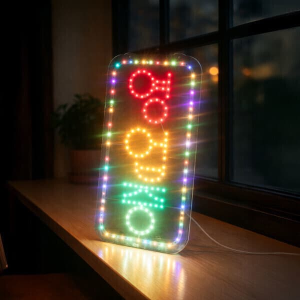 LED보드나라 BB-1 프리미엄 세로형 LED 영업중 간판 3색