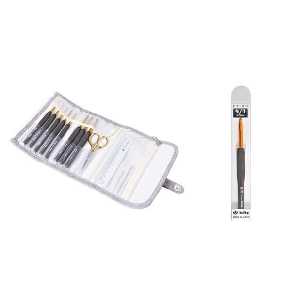 구매대행바잉포유 ETIMO 에티모 튤립 코바늘 세트 골드 TEG-001 + 9호 - 최저가 97,000원