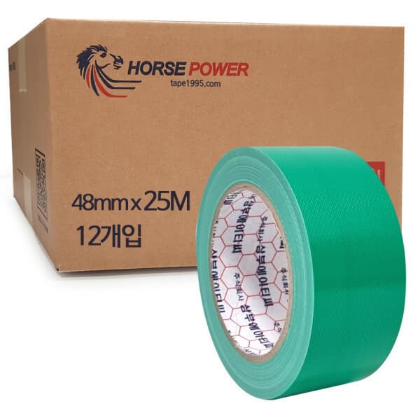 홀스파워 청테이프 면 포장 48mm x25M 12개입 - 최저가 31,200원