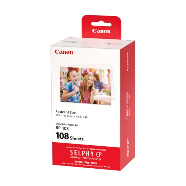 디카셀 RP-108 캐논 셀피 포토프린터 인화지 CP1300 CP1200 CP1500