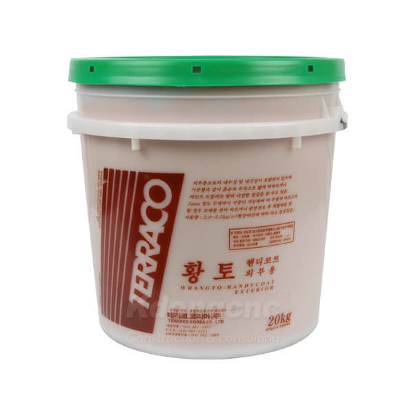 (주)극동씨앤씨 황토핸디코트 외부용 20KG 테라코 친환경 황토마감 - 최저가 64,000원