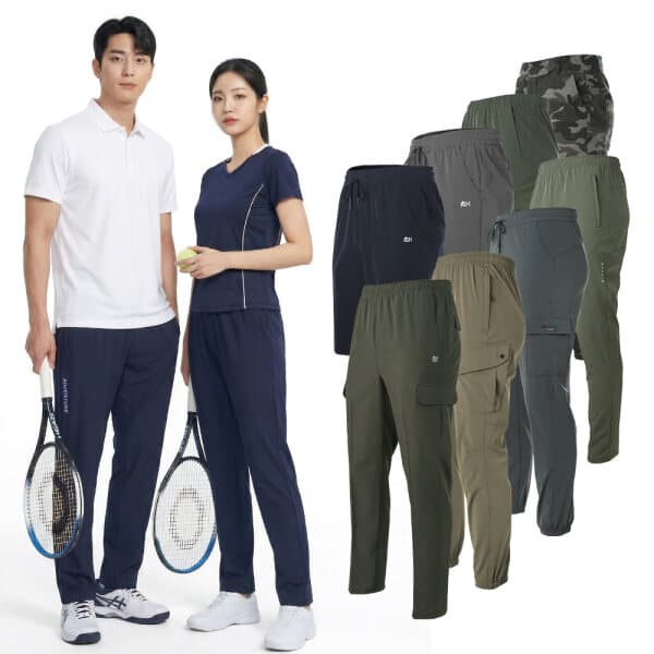 모렉스 모렉스 남자 여름 밴딩 트레이닝 반바지 카고