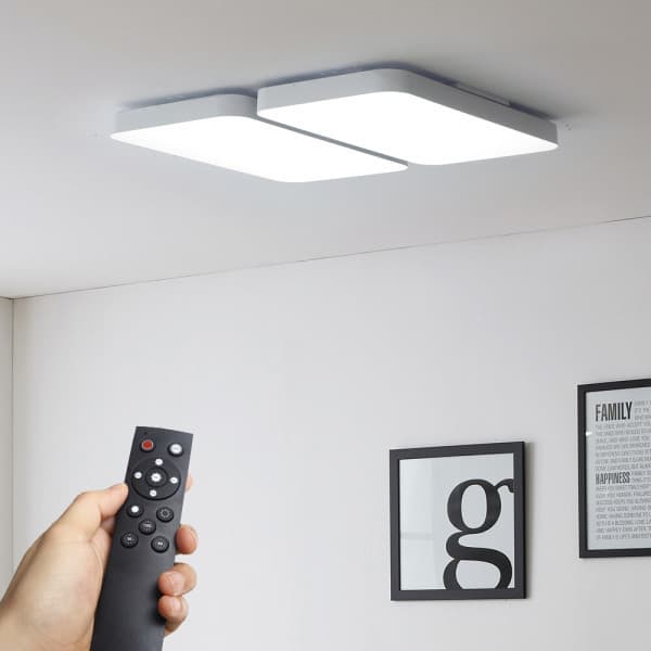 예스조명주식회사 시스템 리모컨 거실등 LED 120W PRSP22 LR 무상보증 2년 - 최저가 89,210원