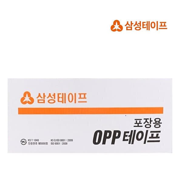 에스앤디종합상사 국산 1등급 박스테이프 라바 삼성테이프 투명 50M 50개 - 최저가 67,000원