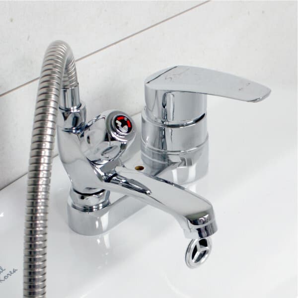 더원바스(THEONEBATH) 국산 수도꼭지 욕실수전 샤워겸용 세면대수전 S1-460C