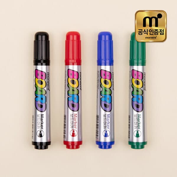 에이치문구 모나미 보드마카 12자루 + 12자루