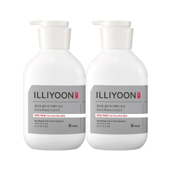 아모레퍼시픽바디헤어 일리윤 울트라리페어 로션 528ml 2개
