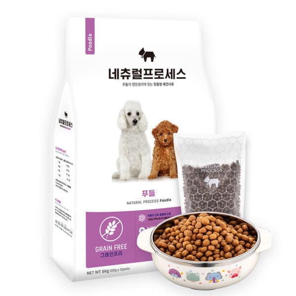 쿠키펫 네츄럴프로세스 그레인프리 푸들 6kg