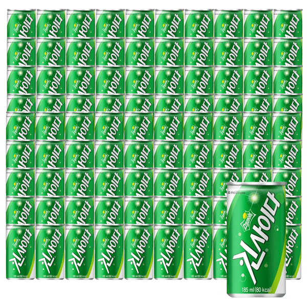 해태음료-스타배송 스프라이트 킨사이다 185ml 90캔