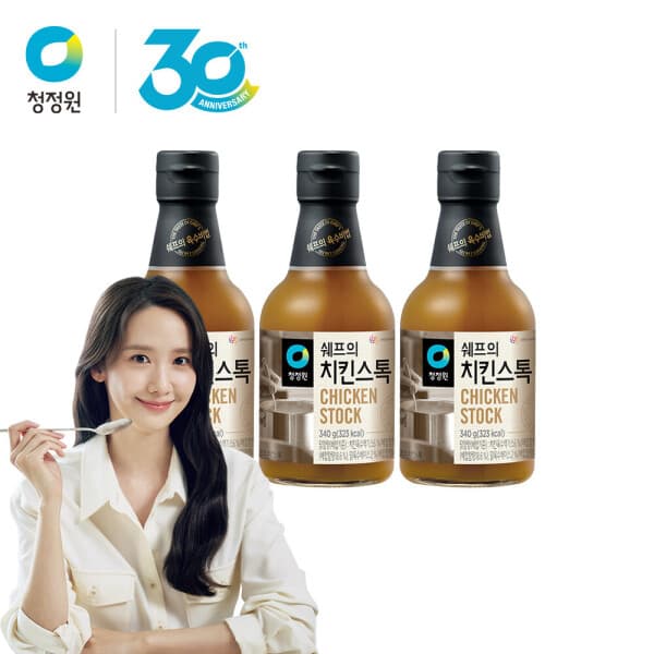 대상청정원-스타배송 쉐프의 치킨스톡 340g x 3개