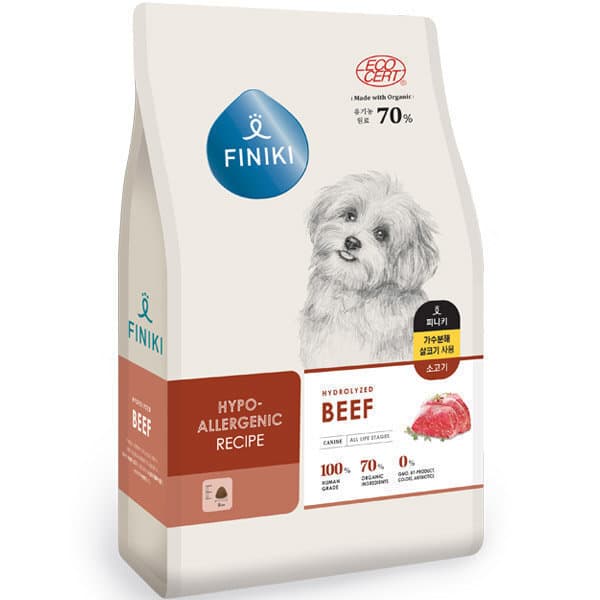 사파리펫 피니키 독 가수분해 소고기 7kg+터키츄 4p