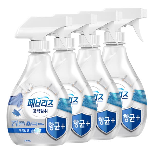 피앤지-스타배송 페브리즈 항균플러스 깨끗한향 370ml 4개 - 최저가 26,900원