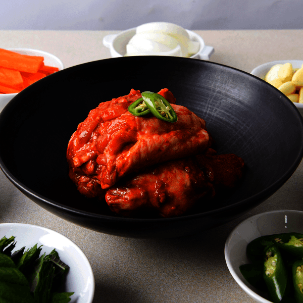 금보식품 금보식품 국내산 닭고기 양념닭갈비 1kg 순한맛 - 최저가 18,000원
