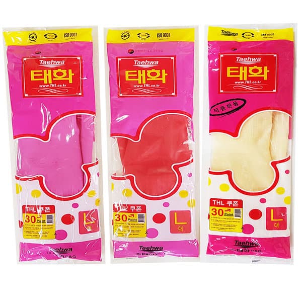 하나플러스 태화고무장갑 L 10켤레
