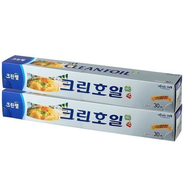 크린랩_본사직영몰 크린호일 33cm x 30m X2개 - 최저가 10,200원