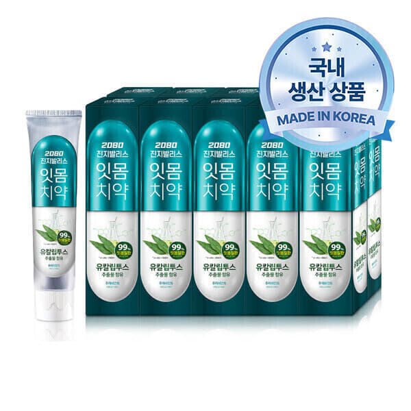 애경-스타배송 2080 진지발리스 유칼립투스 민트 150g 10개