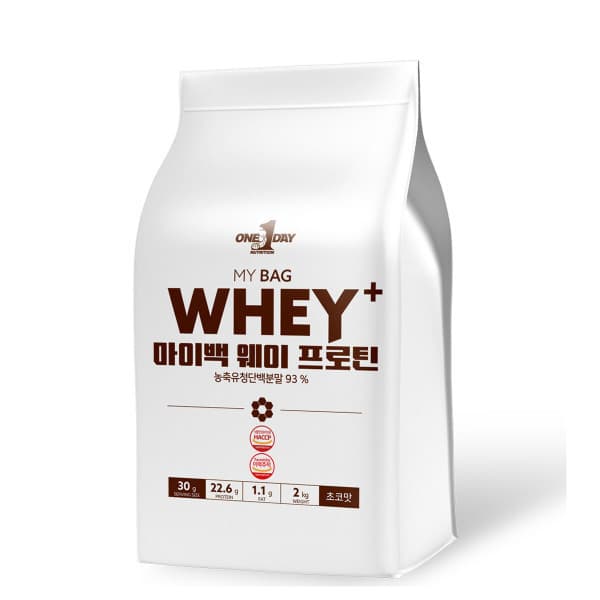 원데이1 단백질 보충제 프로틴 유청 헬스 쉐이크 WPC 초코 2kg