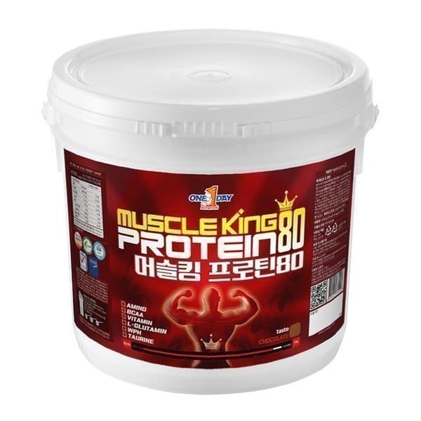 원데이1 단백질보충제 프로틴 쉐이크 유청 헬스머슬킹 4kg