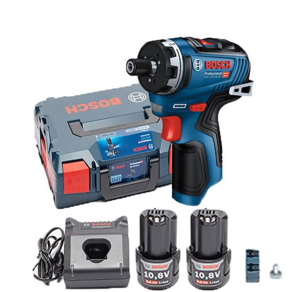 1등공구 보쉬 GSR10.8V-35HX 충전드릴 드라이버 3.0Ah 배터리2개 세트