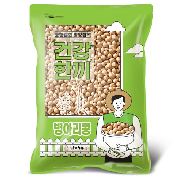한끼농산잡곡 병아리콩 5kg 2025년산 햇곡