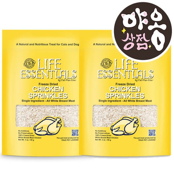 야옹상점 캣만두 스프링클스 치킨 85g X 2개 - 최저가 40,000원
