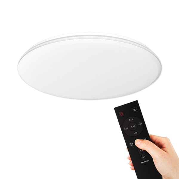 해피램프 장수램프 LED 리모컨 원형방등 60W